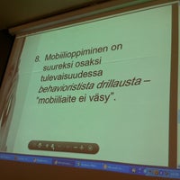 Photo taken at Mobiilikesäkoulu 2011 by Pauliina M. on 5/26/2011