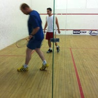 Photo taken at David&#39;s Squash &amp; Tennis School by Luiz G. on 3/24/2012