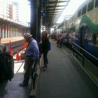 Photo taken at King Street Sounder Station by Wine T. on 8/17/2012