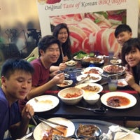 Photo taken at 2D1N Soju Bang Korean Restaurant (Novena) by Emily Janelle C. on 5/6/2012