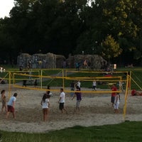 Photo taken at City Beach Volleyball by NobCzeck on 8/20/2011