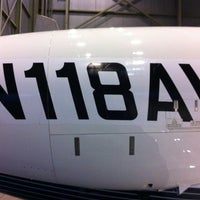 Photo taken at Bombardier aerospace netherlands bv hangaar 4 by Cesar S. on 2/28/2012