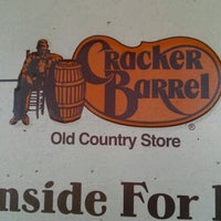 Photo taken at Cracker Barrel Old Country Store by Nancy A. on 9/17/2011