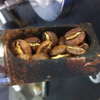 Photo taken at Blanchard&amp;#39;s Coffee Co. Roast Lab by S R. on 4/12/2012