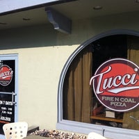 Photo taken at Tucci&amp;#39;s Fire N Coal Pizza by Christopher H. on 4/23/2011
