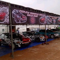 Photo taken at Sirkuit Sprint Rally Rorotan Kirana Legacy by Iman S. on 12/10/2011