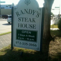 Photo taken at Randy&#39;s Steakhouse by Randy R. on 5/5/2011