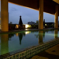 Photo taken at Kolam Renang Hotel Merlynn Park by yani p. on 1/7/2012