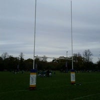 Photo taken at Cobham Rugby Club by Alan N. on 12/4/2011