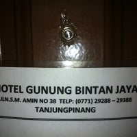 Photo taken at Gunung Bintan Jaya Hotel by Fajar Santoso on 1/17/2012