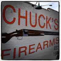 Photo taken at Chuck&amp;#39;s Firearms by Christopher G. on 2/1/2012