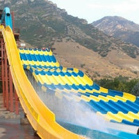 Photo taken at Seven Peaks Water Park by Craig F. on 8/17/2012