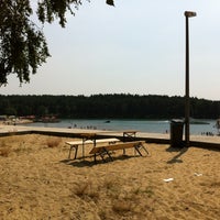 Photo taken at Bernsteinsee by Christine F. on 7/27/2012