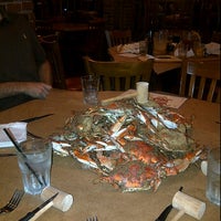 Photo taken at Obrycki&amp;#39;s Crab House &amp;amp; Seafood Restaurant by Aaron M. on 9/8/2011