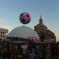Photo taken at Euro 2012 Official Matchball by Глеб В. on 7/1/2012