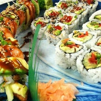 Photo taken at Sushi Yama by Ashley A. on 1/10/2012