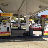 Photo taken at Shell by Flora Y. on 4/5/2012