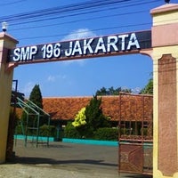 Photo taken at SMP Negeri 196 by JOEWANA on 2/22/2011