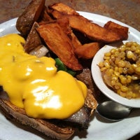 Photo taken at Claxon&amp;#39;s Smokehouse And Grill by Chad C. on 3/8/2012