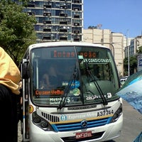 Photo taken at Linha 580 - Largo do Machado / Cosme Velho by Carol M. on 1/3/2012