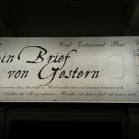 Photo taken at Ein Brief von gestern by maltejk on 11/9/2011