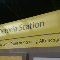 Photo taken at Manchester Victoria Metrolink Station by clothoid on 8/25/2012