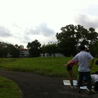 Photo taken at Bidadari Park by Mel O. on 5/26/2012