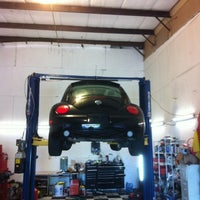 Photo taken at Jesses Garage European Auto Repair by Sharon T. on 12/17/2011