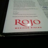 Photo taken at Rojo Mexican Bistro by Don F. on 11/26/2011