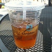 Photo taken at Caribou Coffee by Justin B. on 9/28/2011