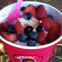 Photo taken at Forever Yogurt by Kunie D. on 10/8/2011