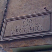 Photo taken at Via del Governo Vecchio by Swan on 10/8/2011