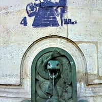Photo taken at Fontaine Cuvier by Pierre-Yves M. on 5/25/2012