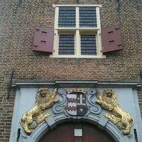 Photo taken at Kasteel Ammersoyen by Godelieve P. on 3/8/2012