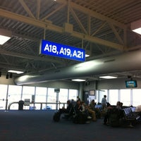 Photo taken at Gate A21 by Troy P. on 8/23/2012
