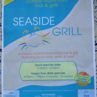 6/24/2012 tarihinde Vanessaziyaretçi tarafından Seaside Grill'de çekilen fotoğraf