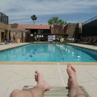 Photo taken at Bella Vita Pool and Spa by Adrian K. on 5/4/2012
