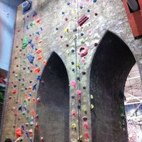 Photo taken at Brooklyn Boulders by Jase on 6/20/2012