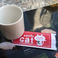 Photo taken at Sushi cat by Morgan C. on 5/23/2012