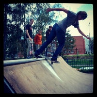 Photo taken at Скейт-парк by Alexey K. on 9/8/2012