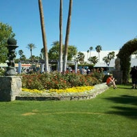 Photo taken at VIP Rose Garden at Coachella by Melissa on 4/15/2012