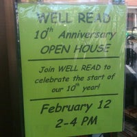 2/12/2012にDavid RがWell Read Bookstore &amp;amp; Galleryで撮った写真