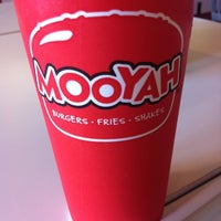 Photo taken at Mooyah Burger by Sarah A. on 2/21/2012