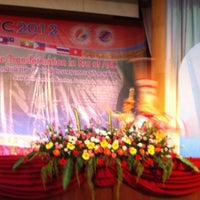 Photo taken at Convention Hall, The Cooporative League of Thailand by Chirabha I. on 7/6/2012