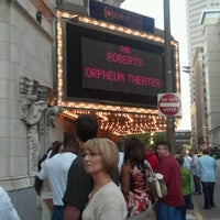Photo taken at The Roberts Orpheum Theater by Shanell H. on 6/8/2012