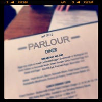 Photo taken at Parlour Diner by Troy B. on 8/26/2012