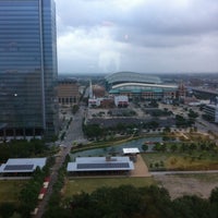 Photo taken at Hilton America 19th Floor Lounge by Paul R. on 4/15/2012