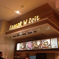 Photo taken at Zaatar W Zeit by Fahad on 4/3/2012