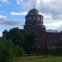 Photo taken at Храм Свято-Сергиевский by Sereja V. on 7/20/2012