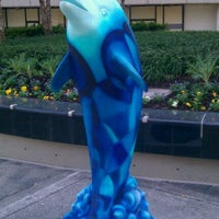 Photo taken at &amp;quot;Heery International&amp;quot; Dolphin on Parade at Colony Square by Pop O. on 10/31/2011